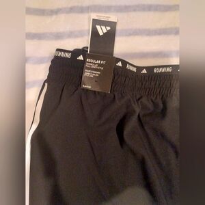 Adidas running pants, black, size XL